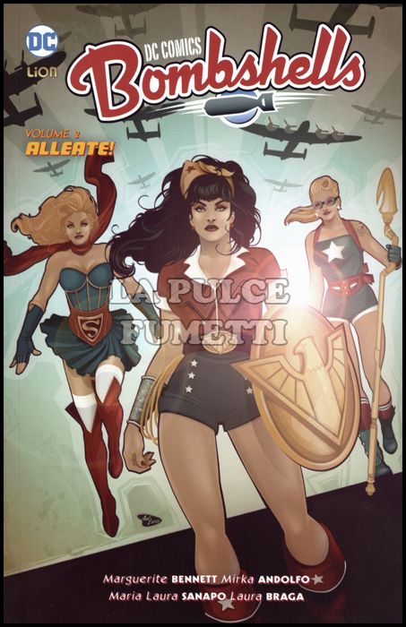 DC WARNER - DC COMICS BOMBSHELLS # 2: ALLEATE!